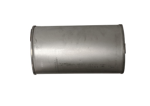 [800362] C2, C3 - Corvette 1963-72 - Blank (No Inlet Pipe or Outlet Tips) Muffler - 2 1/2" Inlet - 2" Outlet - Proper Rear Head Bracket Required to Finish